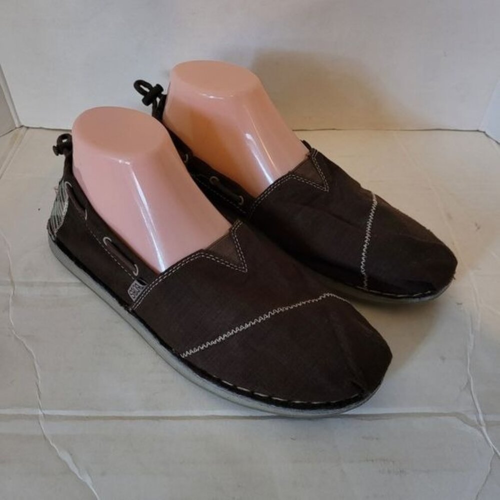 Bobs by Skechers shoes slip on size 9 brown fall casual